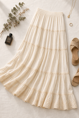 The Plisse Midi Skirt