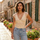 L'abito in pizzo Jardin