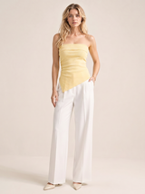 The Palermo Tube Top - 08 color yellow png