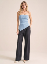 The Palermo Tube Top - 10 color blue png